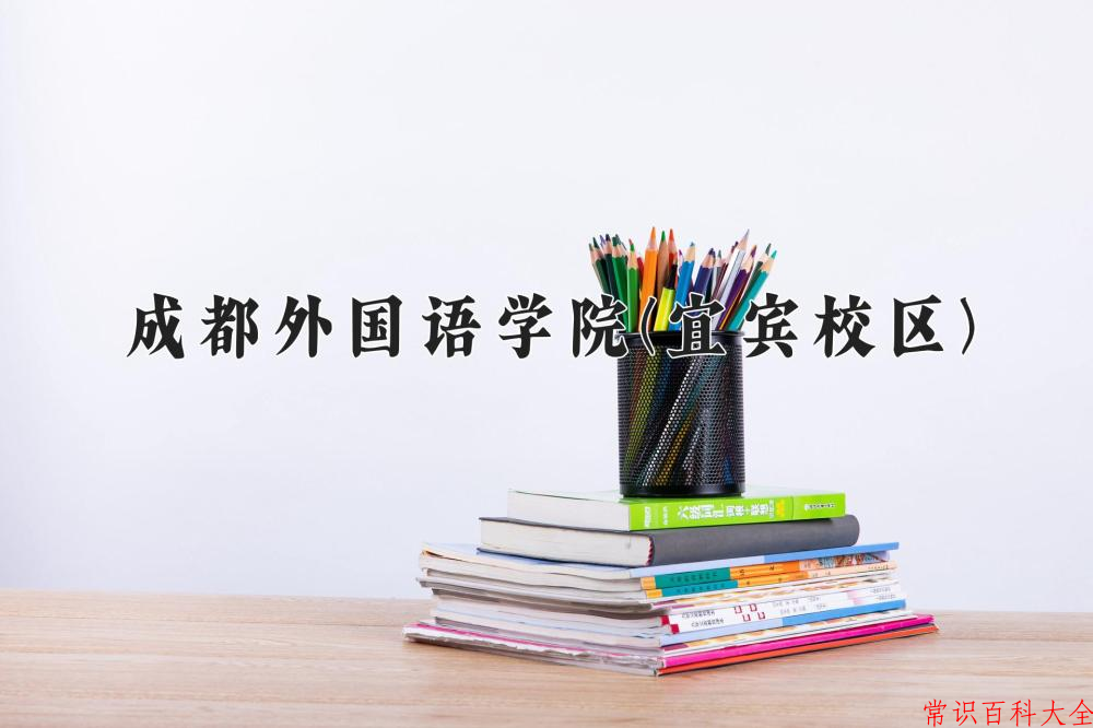 2024成都外国语学院(宜宾校区)录取分数线及位次一览：四川考生2025填报参考